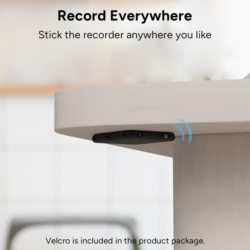 iZYREC MINI Voice Recorder, Strong Spy Hidden Audio Recorder, Free App Control, Compatible for iPhone Android